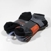 Шкарпетки Merrell Block Stripe Quarter Crew (упаковка 6 пар)