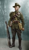 Лица первой мировой войны. Британский солдат.