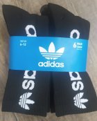6 пар Влагоотводящие термоноски для жаркой и теплой погоды Аdidas Socks Оригинал США
