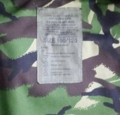 Чохол протиуламкового жилету Британія DPM 190/120