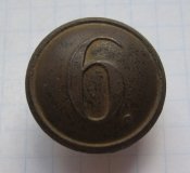 Пуговица № 6 Австро-Венгрия ПМВ