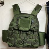 Плитоноска розгрузка з підсумками та molle, Туреччина, кордура