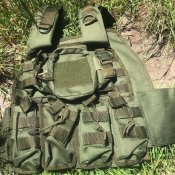 Плитоноска розгрузка з підсумками та molle, Туреччина, кордура