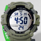 Годинник Casio AE-1500WH-5AV олива хакі новий оригінал