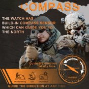 Часы North Edge Digital Solar Compass