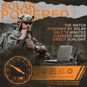Часы North Edge Digital Solar Compass