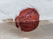 конверт письмо 1810г  генералу Барклай де Толлю