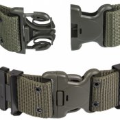 Тактический ремень LC2 Duraflex Buckle, olive. Новый, Mil-Tec Германия. Размер L (талия до 120 см.)