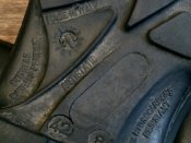 42 розмір шкіряні захисні чоботи  (Італія)