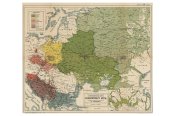 Этнографическая карта славянского мира.