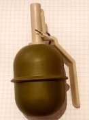 РГД-5 /активная чека/ наполнитель горох (12 шт.)