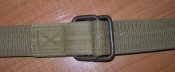 Мощный крепкий тканевый ремень большого размера