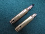 5,56х45  подкалиберный патрон с пулей SS 109,черный нос+холостой