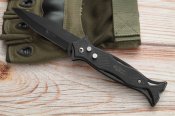 ...Выкидной нож Hong Li 20 cm black (1406)