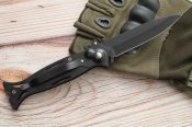 ...Выкидной нож Hong Li 20 cm black (1406)
