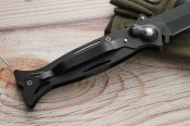 ...Выкидной нож Hong Li 20 cm black (1406)