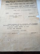 Похоронка - Извещение о смерти мужа 1944 год