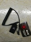 Тренчик (страховочный шнур-фиксатор) для ПМ, резина, MFH Германия
