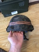 Пидарский кивларовый шлем с ленточкой