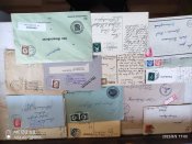 лот писем рериода 3Рейха прошедшие почту