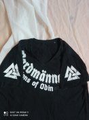 Футболка "Вікінг""Скандинавські сини Одіна". б.в. розм.L.: 100%бавовна.