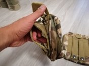 Тактический жилет с подсумками для собаки