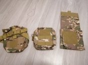 Тактический жилет с подсумками для собаки