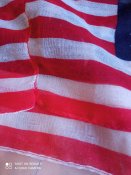 шарф в стилі прапора USA .:50 см.Х  90см.б.в.