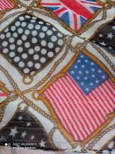 шарф в стилі прапора USA . :Британія.100%віск...