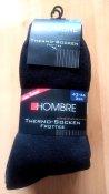 термоноски Hombre (Германия). 3 пары (2 черные 1 серые) в упаковке (1 шт.)