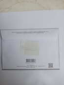 Марка Русский корабль номинал F + коверт тираж 500 тисяч