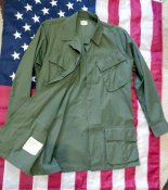 US Army jungle jacket OG-107 1968 3-rd pattern + бонус!