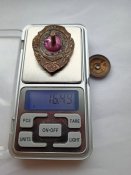 Награда - знак Отличный стрелок