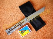 Нож балисонг JL-02A Танто клипса чехол нож бабочка