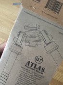 Сошки Оригинал Атлас Atlas bipod V8 B10 оригинал