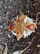 Нагрудний знак ВДВ орків Долг и честь