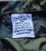 Китель Бундесвер. ВС Германии. Flecktarn. 7585/9095(GrNr 6). За вашу цену!