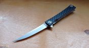 Нож Artisan Cutlery Waistline SW, D2, CF Black.jpg