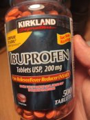 Ибупрофен из США, Ibuprofen Kirkland 200 mg, 500 таблеток