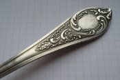 Ложка столовая серебро Ag 875 СССР вес 73,31 гр