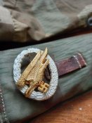 Золотой знак парашютиста