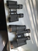 Большой немецкий «Танковий бинокль» 10х50 CARL ZEISS. Сетка! Редкость!