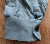 Рубашка нательная Beau-Fix, хлопок, ворот 41, 60-е годы, армия ВС Швейцарии, под Вермахт