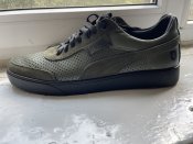 Шкіряні кросівки Puma хакі. 42 розмір
