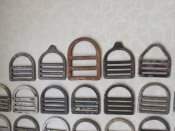 33 шт фурнитура по противогазам третий рейх и кайзеровская Германии