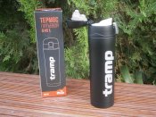 Термос питний ( термос - кружка ) Tramp, TRC-107-black, 0,45 л.