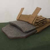 Плитоноска Yakeda, без плит (темно-песочный/хаки).