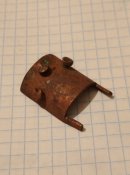 Наконечник с заклепками ствольной накладки винтовки Мосина образца 1891