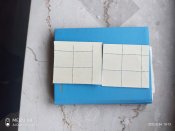 Два редких квартблока последних марок  3 Рейха