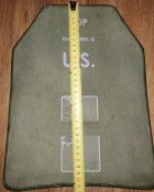 Керамічна бронепластина (бронеплита) ESAPI - Medium. клас 6 (класс 4 США stand alone 7.62 APM2